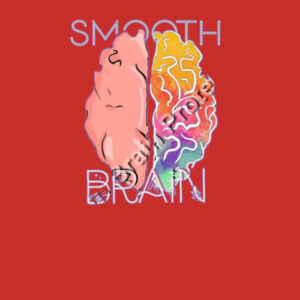 Egmont Hoodie-Colored Brain Design