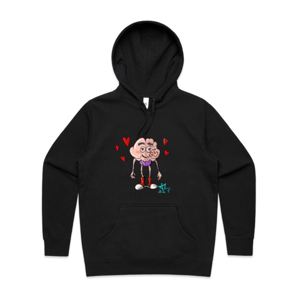 Womens Stencil Hood - Love Sick Thumbnail