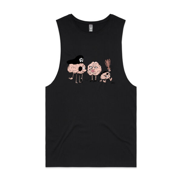 Mens Barnard Tank- Smooth Brain Family Thumbnail
