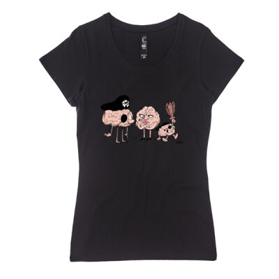 Womens Icon Tee- Smooth Brain Family Thumbnail