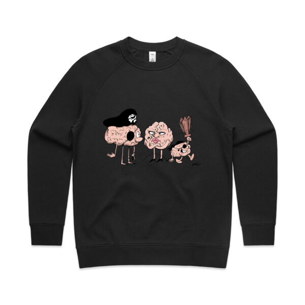 Women's Supply Crew- Smooth Brain Family Thumbnail